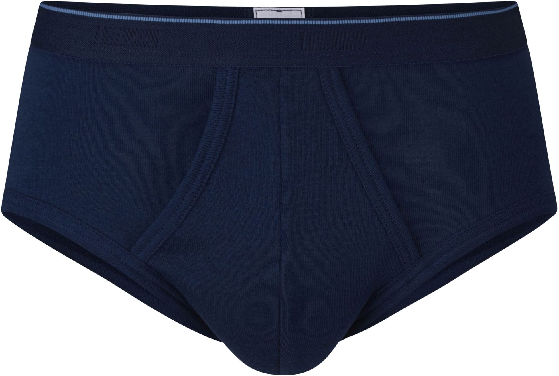 Slip ISA BODYWEAR "Slip mit Eingriff", Herren, Gr. XL, schwarz (stratos), Obermaterial: 100% Baumwolle CO., Unterhosen Slip stratos XL