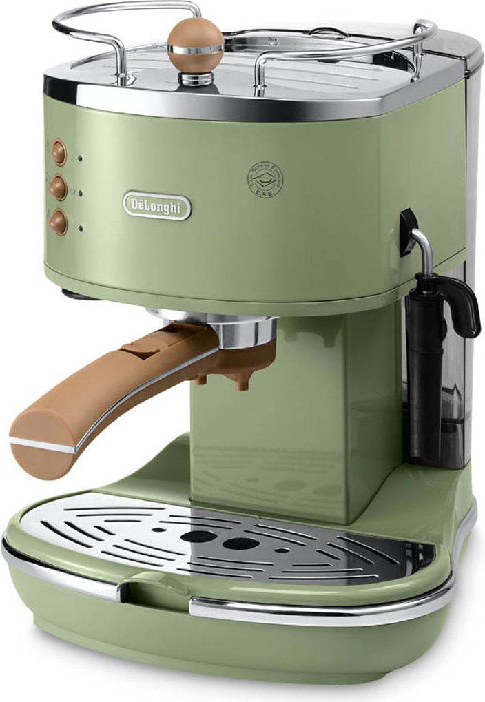 DeLonghi Icona ECOV 311.GR espressomachine met handmatige filterhouder, groen