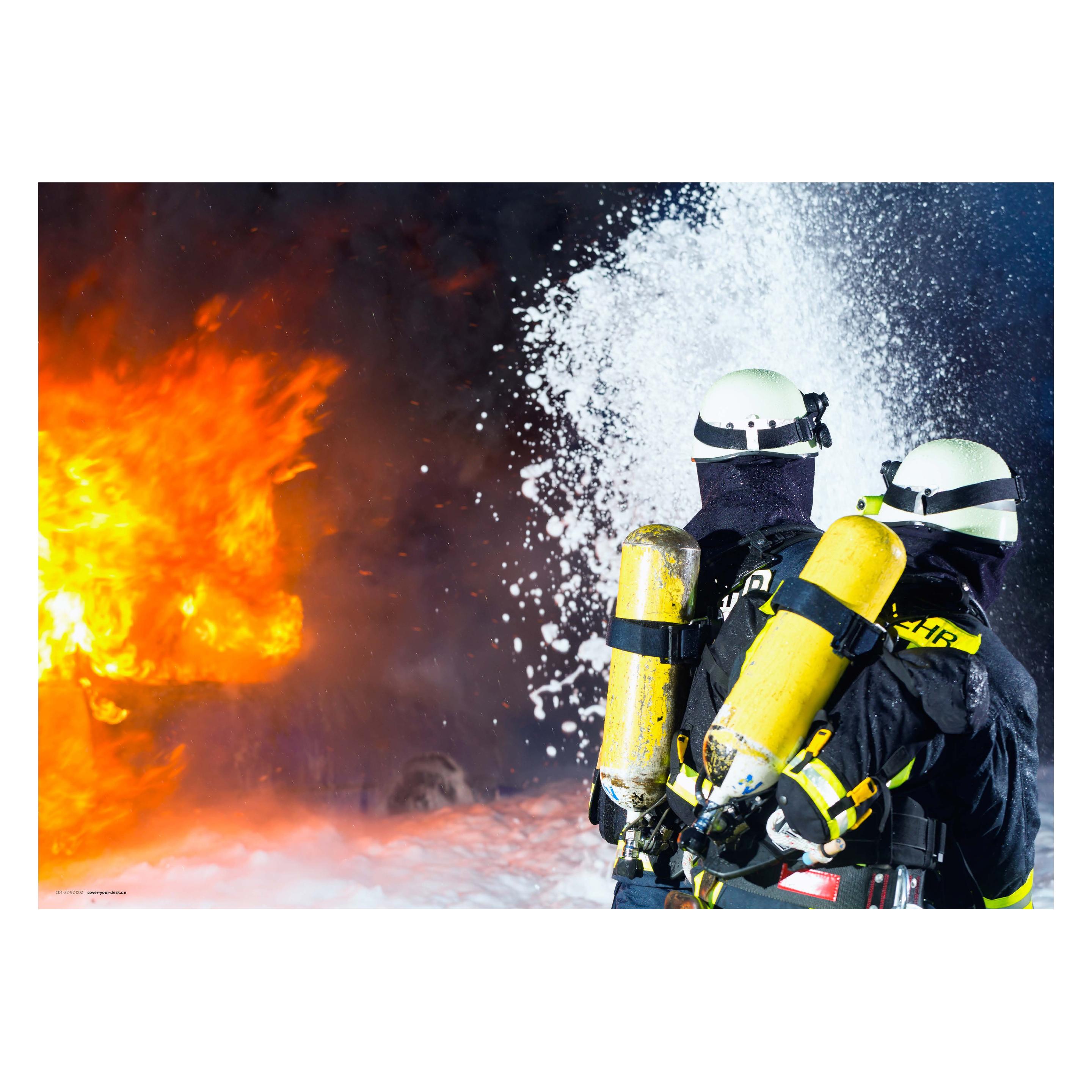 CoverYourDesk Schreibtischunterlage Feuerwehr im Einsatz (21557332)