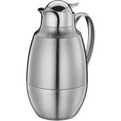 Isolierkanne cilio SAN MARINO (BHT 14,50x26,70x15,20 cm) - silber - BHT 14,50x26,70x15,20 cm