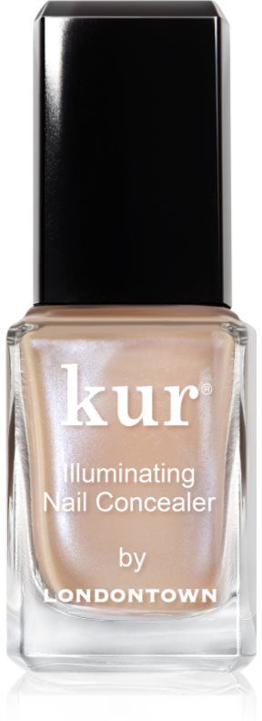 LONDONTOWN Kur Illuminating Nail Concealer brightening nail polish shade Bare 12 ml