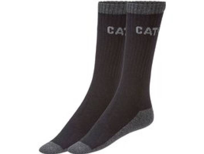 CATERPILLAR Chaussettes de travail thermiques homme (noir, 39-42)