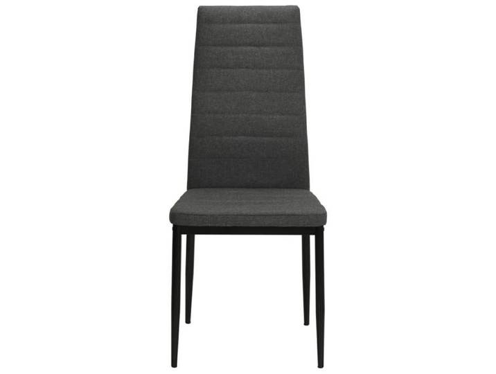 Bestseller Chaises à manger (4 pcs) - charge maximale : 110 kg - gris foncé tissu - Taille:43x44x96cm C8251018910