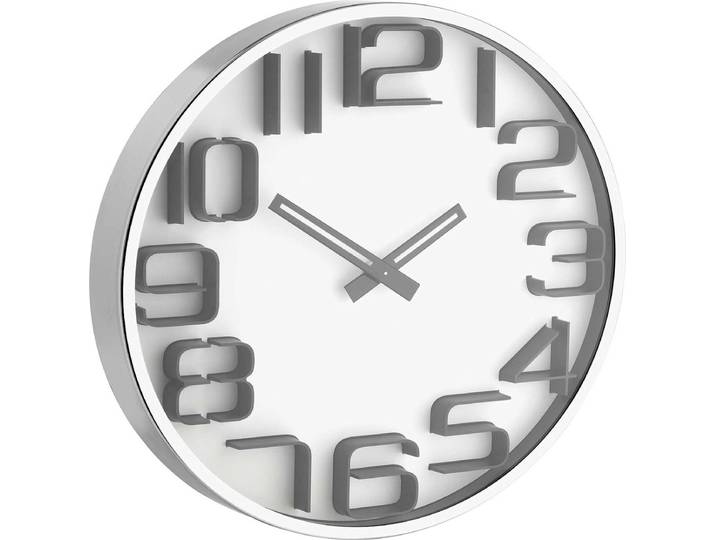 TFA 60.3016.02 wandklok met 3d-cijfers