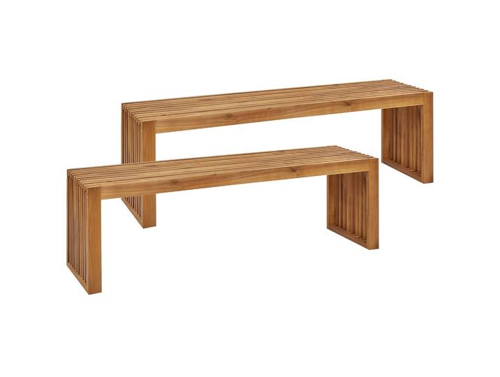 GARTENBÄNKE Heller Holzfarbton Sulzano
