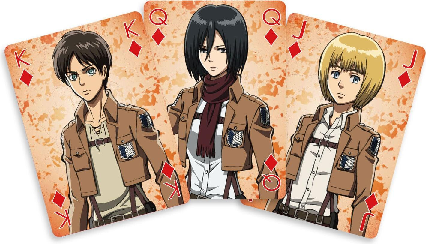 Sakami Merchandise Attack on Titan speelkaarten