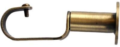 Urbnest "Zinc Steel Adjustable Bracket for 1"" Curtain Drapery Rod"