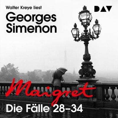 Kommissar Maigret. Die Fälle 28-34 - Georges Simenon, Audio, 9783742436672