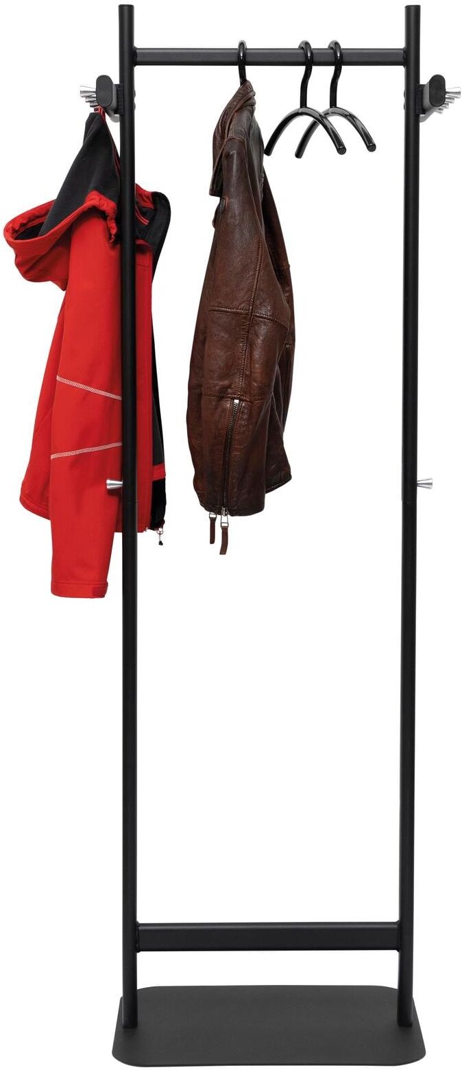 Garderobenständer MAUL "Salsa", schwarz, B:60cm H:173cm T:43cm, Stahl, Garderobenständer, Garderobenständer schwarz Einheitsgröße