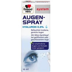 DOPPELHERZ Augen-Spray Hyaluron 0,3% system 10 ml
