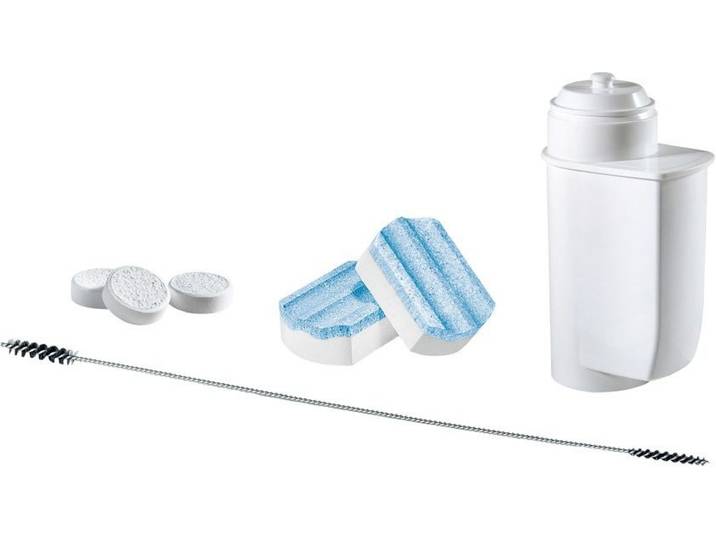SIEMENS Pflegeset TZ80004A , weiß, 1 Stk., Reinigungsmittel, für Vollautomaten der EQ Reihe und Einbauvollautomaten, Pflegeset