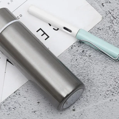 Uplifted Trends Mini Thermos Bottle Stainless Steel Travel Coffee Flask steel