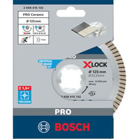 PRO Ceramic X-LOCK Diamant-Trennscheibe, Ø 125mm Bohrung 22,23mm