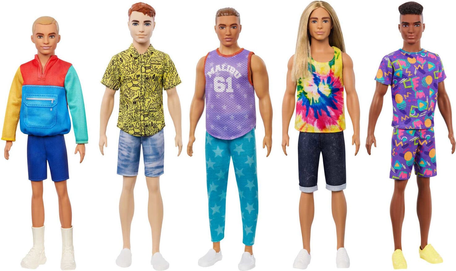 Mattel Barbie Fashionista Ken-pop op vakantie