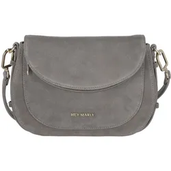 HEY MARLY Schultertasche Big Sister Suede grey - 18