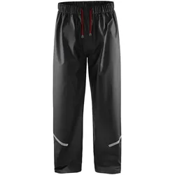 Blakläder, Herren, Outdoorhose, wasserdichte PU Regenhose (S), Schwarz