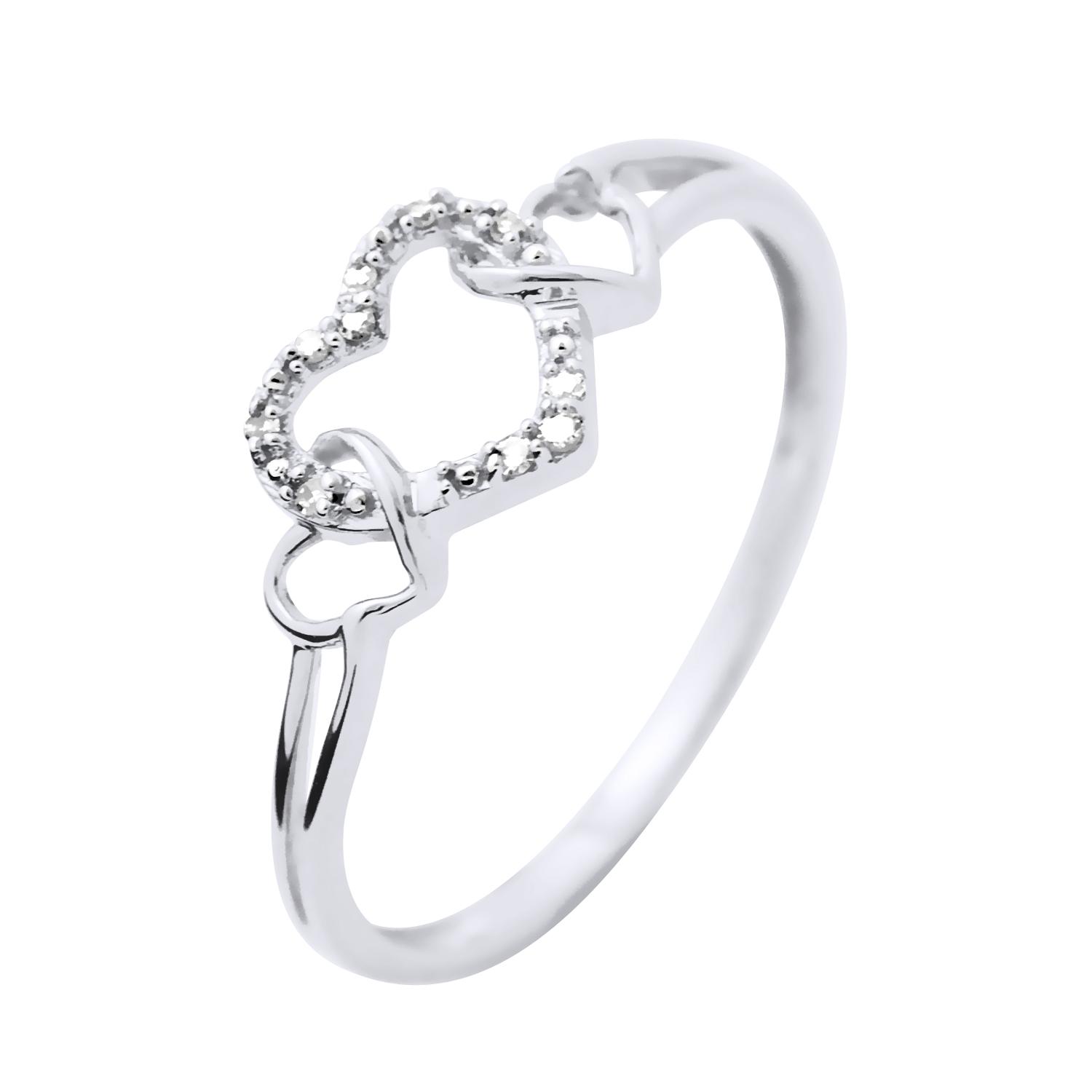 Ring HART Diamonds 0.030 Cts luxe sieraden White Gold