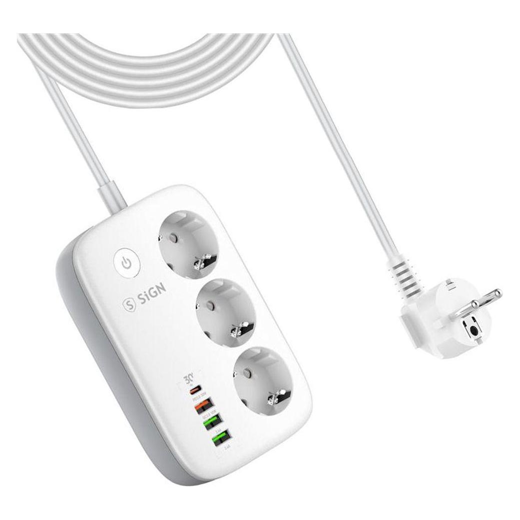 SIGN Smart WiFi Power Strip 10A (SNSM-WIFIPOWER)