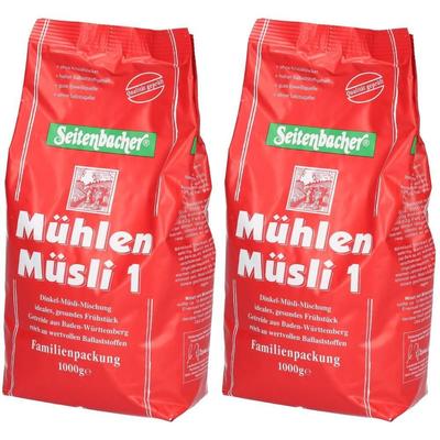 Seitenbacher Mühlen-Müsli 1 (Dinkelmischung) 2x 2x1000 g