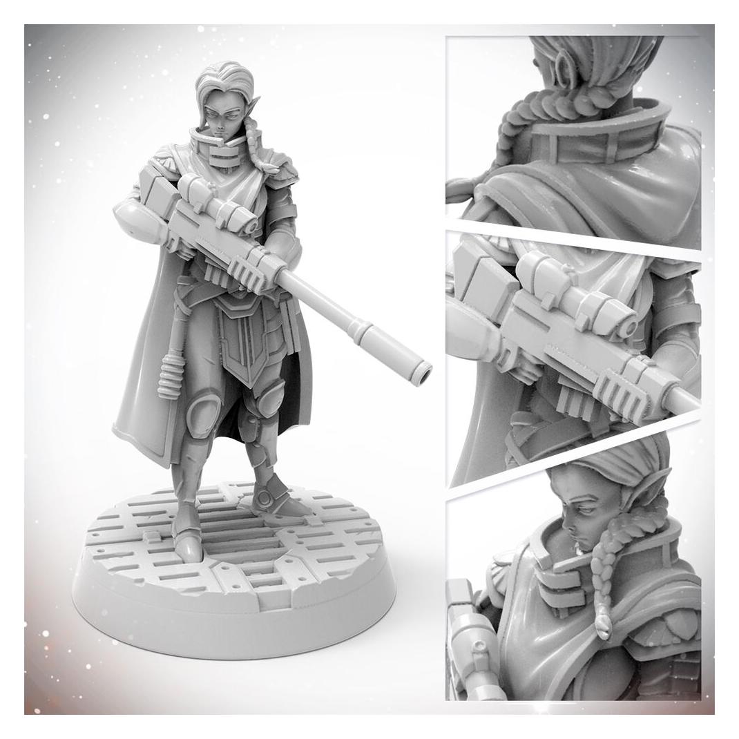 Archon Studio Masters of the Universe Miniatures: HALF - ELF STEWARD (PSF0007)