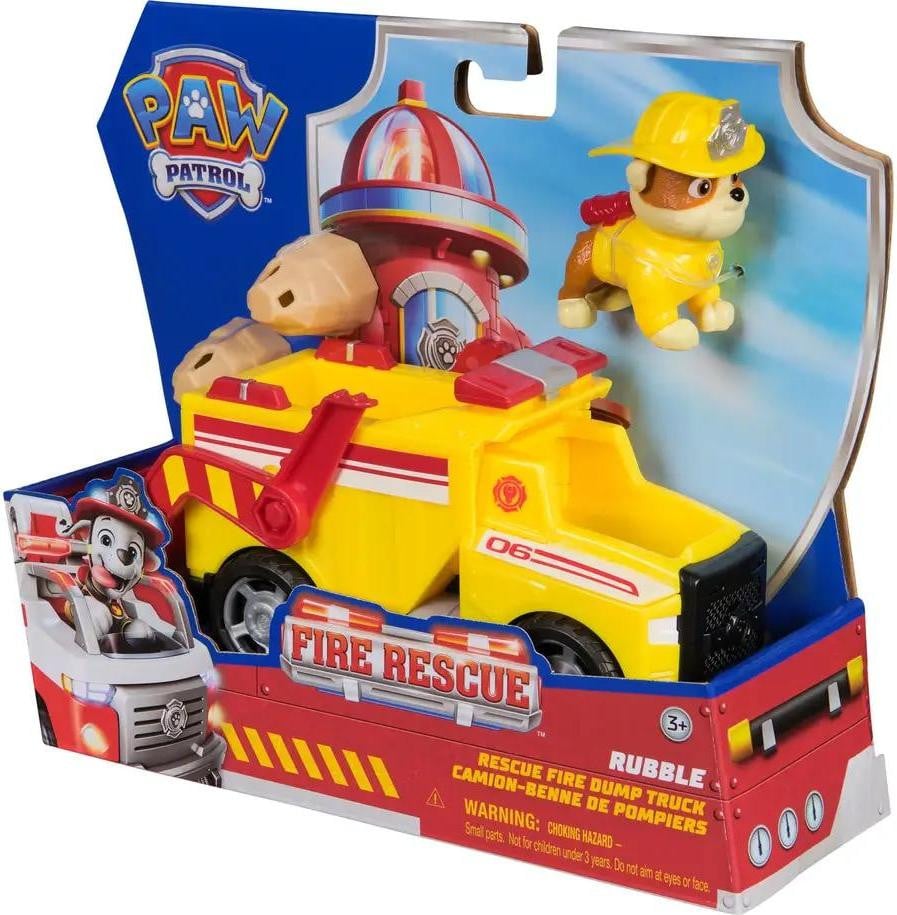 Paw Patrol Fire Rescue voertuig Rubble