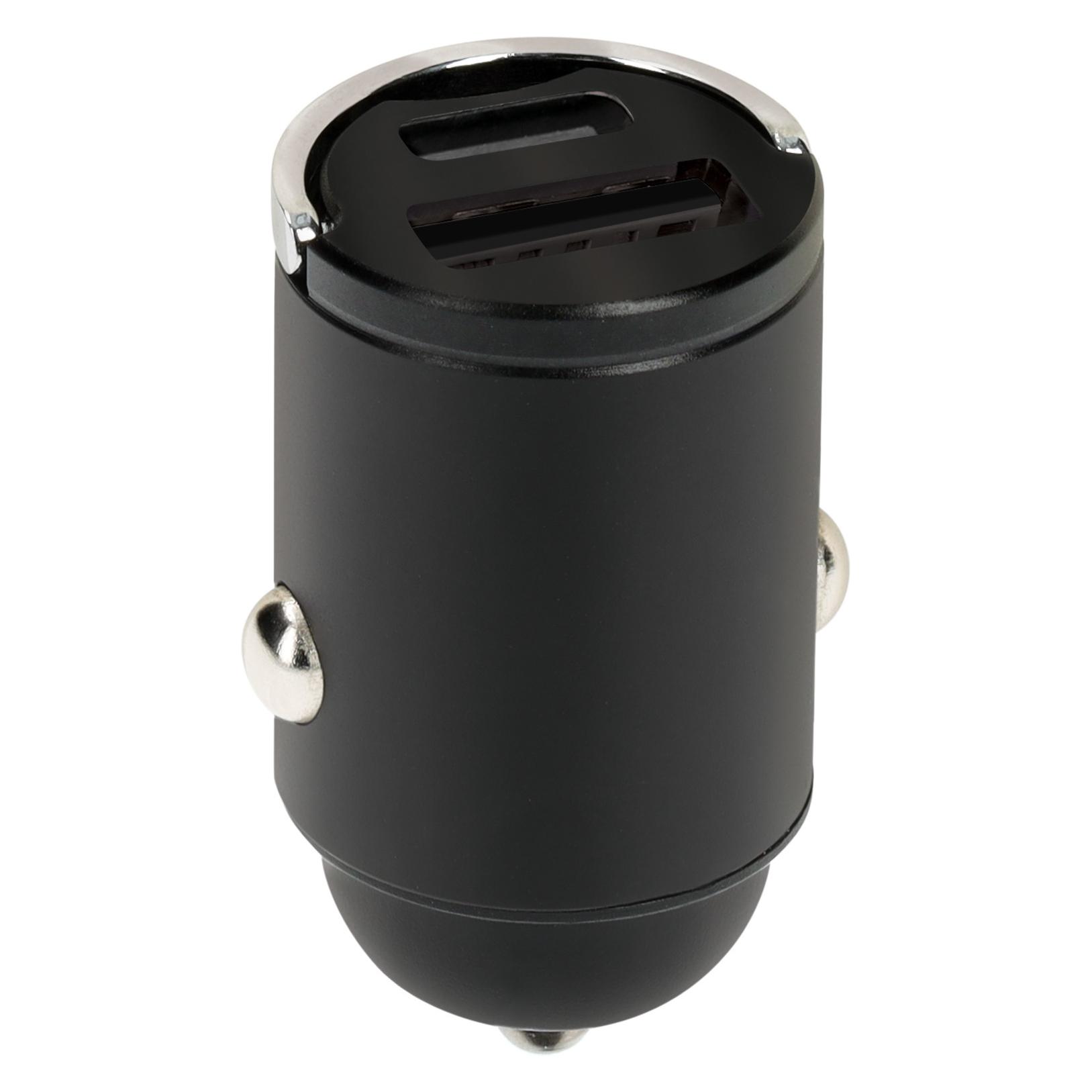 Mobiparts Car Charger 2-port 30W PD Fast Charging Black V2 (MP-128518)