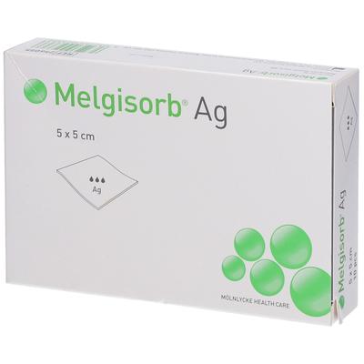 Melgisorb Ag Steriele Kompressen 5 x 5Cm 10 St