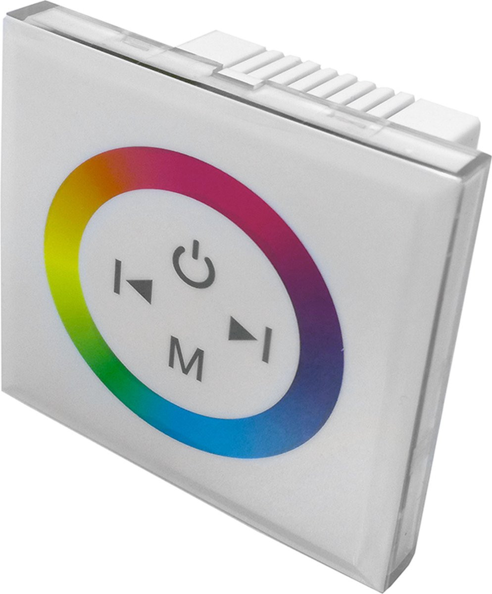 Silumen RGB LED Touch Dimmer 12V/24V - Wit - 12 cm