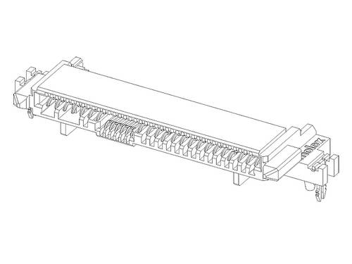 Molex Einbau-Buchsenleiste (Standard) 787760001