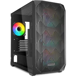 Sharkoon MK3 RGB Micro Tower Schwarz
