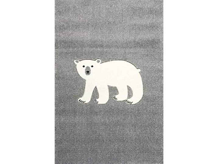 ScandicLiving Kinderteppich 120x180 cm Eisbär silbergrau