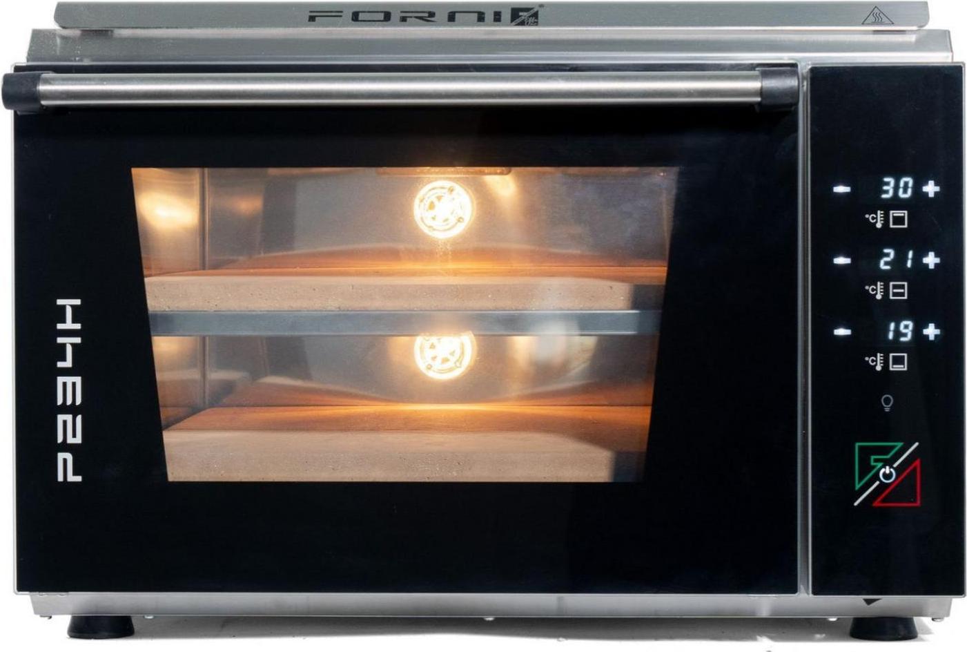 EFFEUNO P234H 509 Pro Elektrischer Pizzaofen mit doppelter Kammer