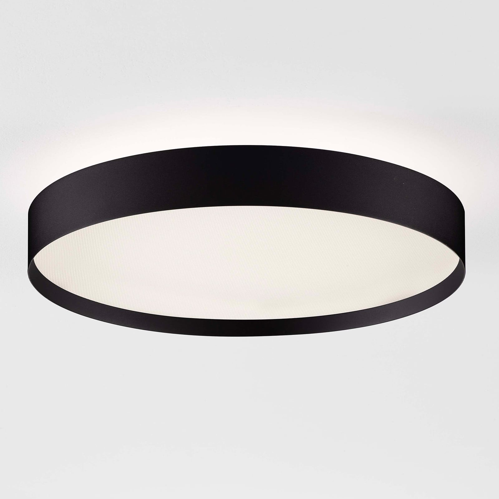 Lyora Plafondlamp Roi zwart Ø 40cm