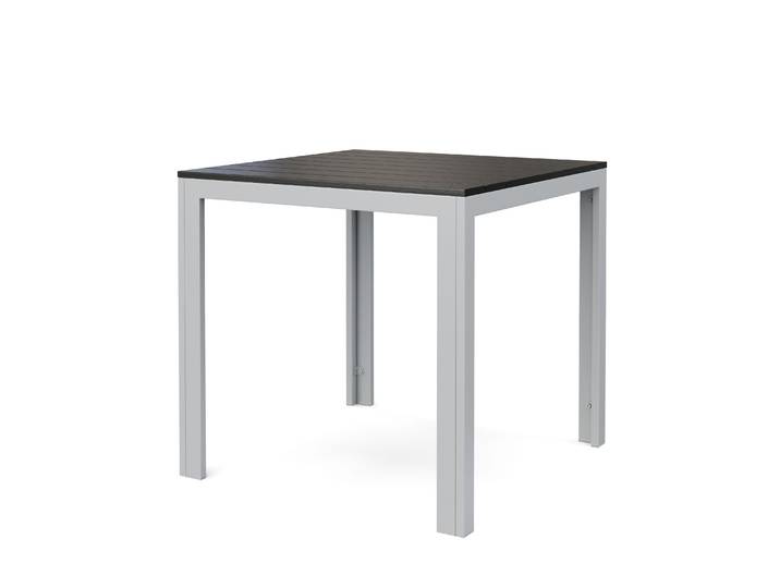 Gartentisch NELI 80 x 80 cm anthrazit