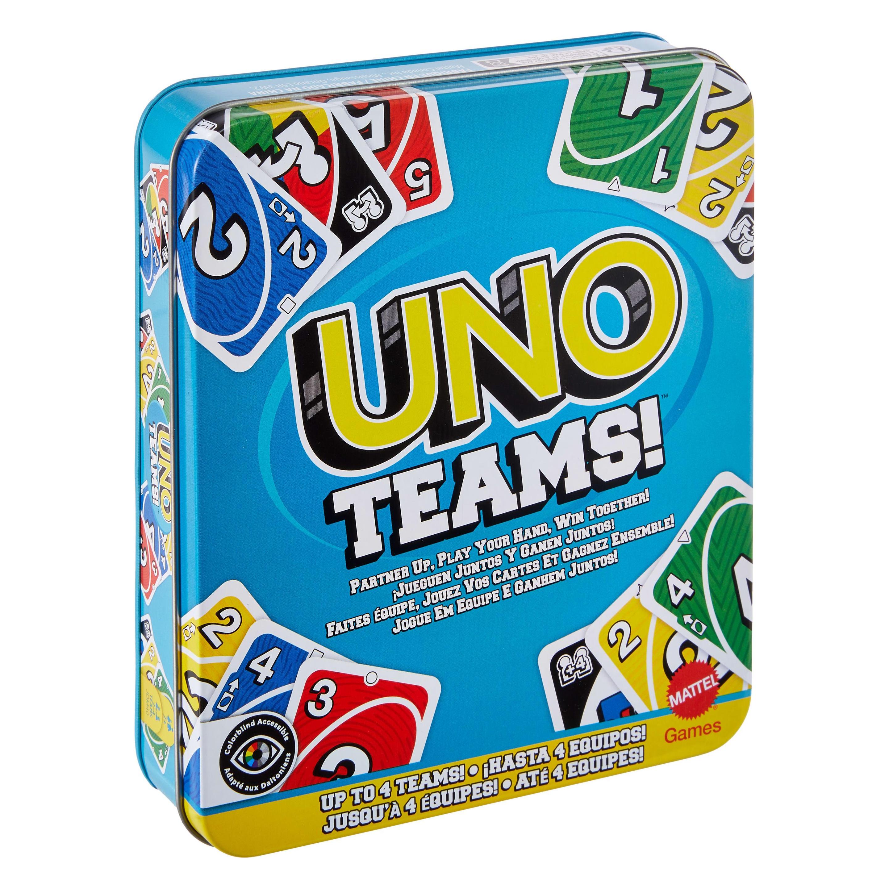 Mattel Games UNO Teams (2 - 4 Spieler) (JDM40)