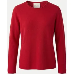 Kuscheliger Kaschmirpullover Rot 46