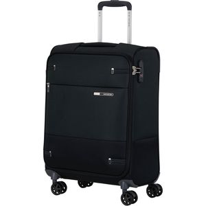 Samsonite Koffer Base Boost Spinner FL schwarz, Weichschale, 4 Rollen, 39 Liter, 40 x 55 x 20cm