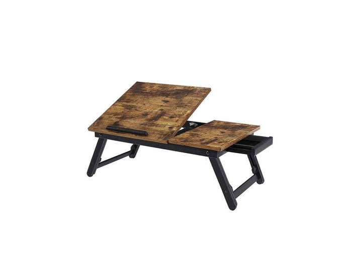Hansiro Laptopständer, Braun, Holz, 35x23x55 cm, Büromöbel, Schreibtische, Computertisch