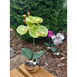 Kunstpflanze ORCHIDEE (H 32 cm) - bunt - H 32 cm
