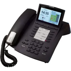 Agfeo ST 45 IP schwarz Anschluss über LAN an ein AS System mit FW grösser gleich 9.2 und ES Syste..., Telefon, Schwarz
