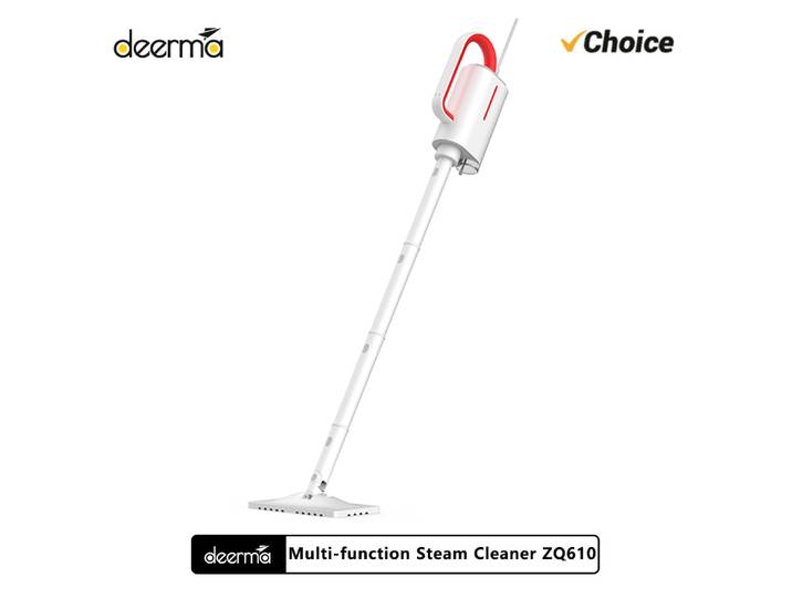 Original Deerma DEM-ZQ610 Machine de nettoyage à vapeur multifonction vadrouille de nettoyage domestique Aspirador 5 accessoires moule