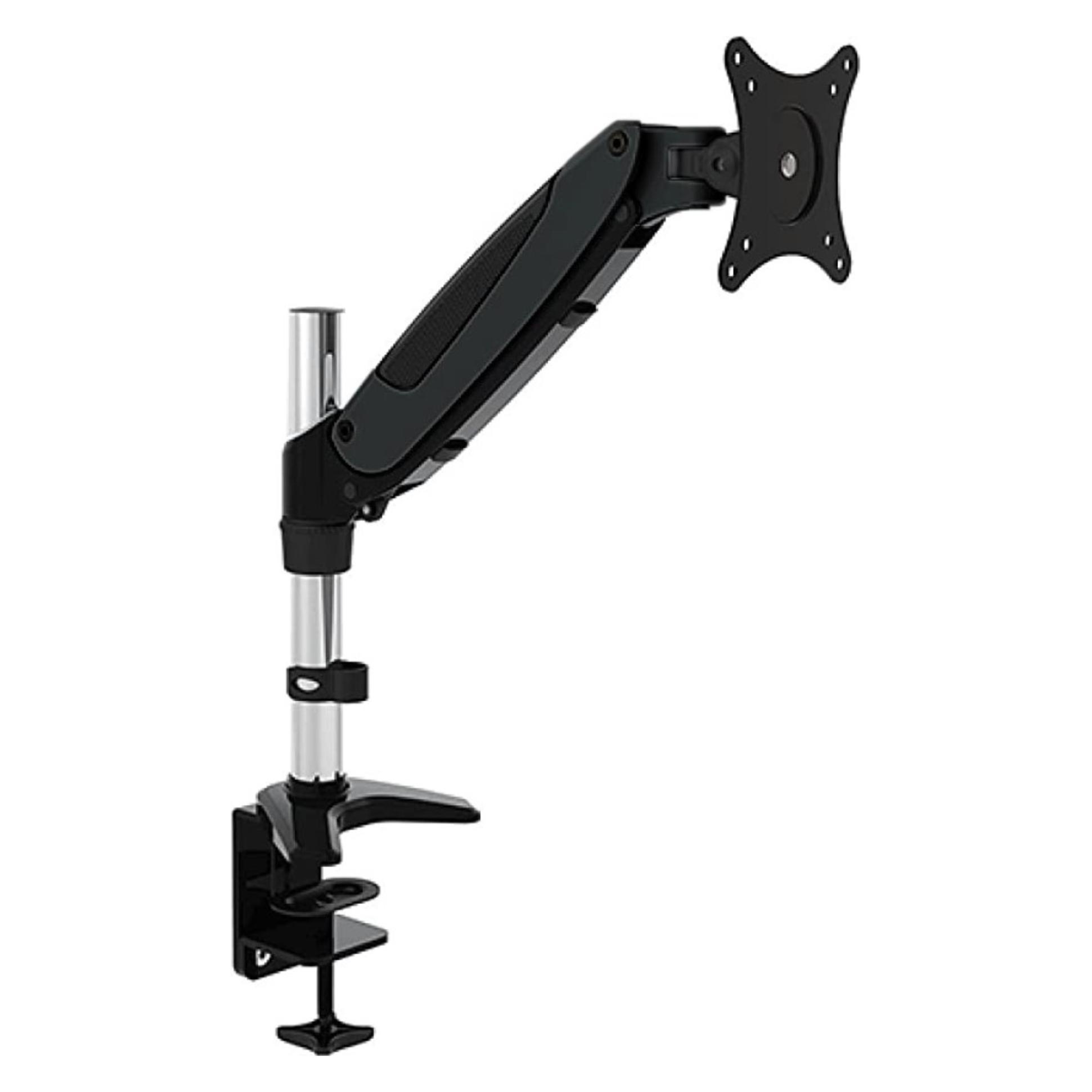 Techly Schreibtischhalterung für LCD TV LED 15 27 Gasfeder (Tisch, 27", 8 kg) (ICA-LCD-111-BK)