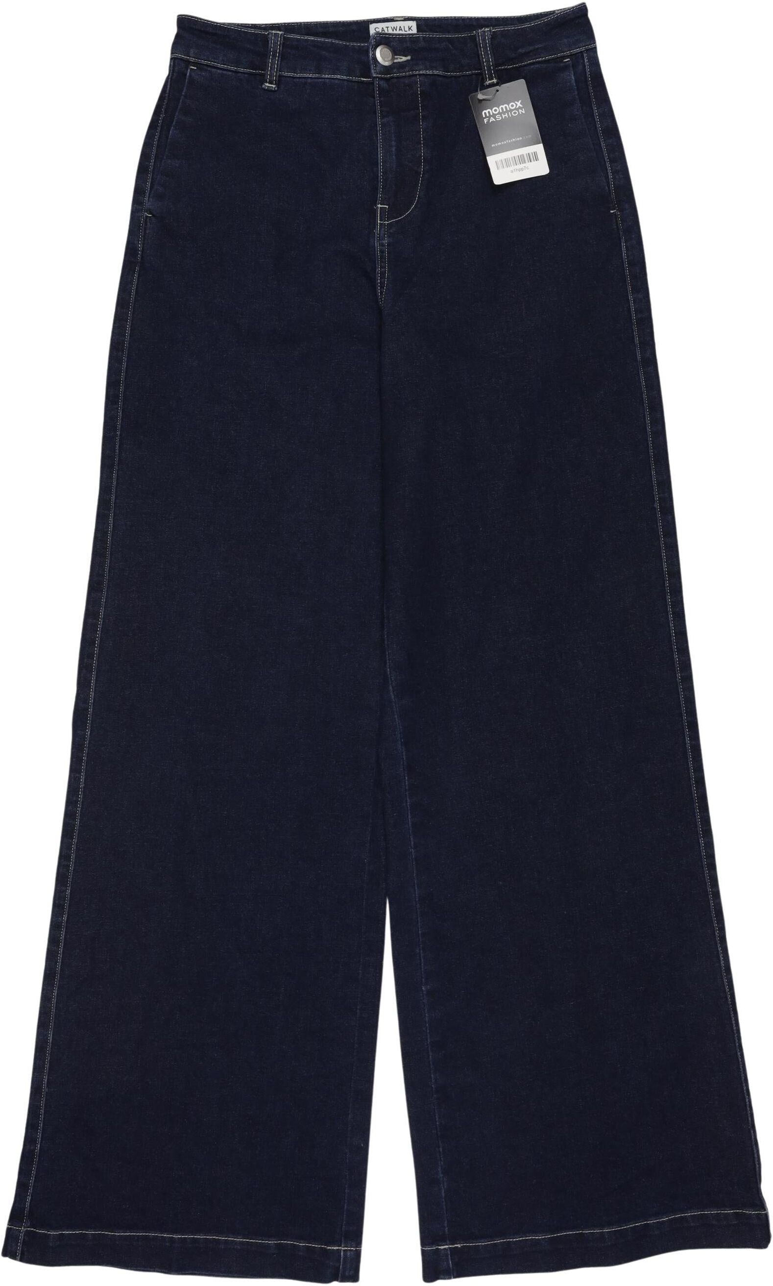 Catwalk Junkie Damen Jeans, Marineblau, Gr. W26, Baumwolle / Elasthan - Second Hand