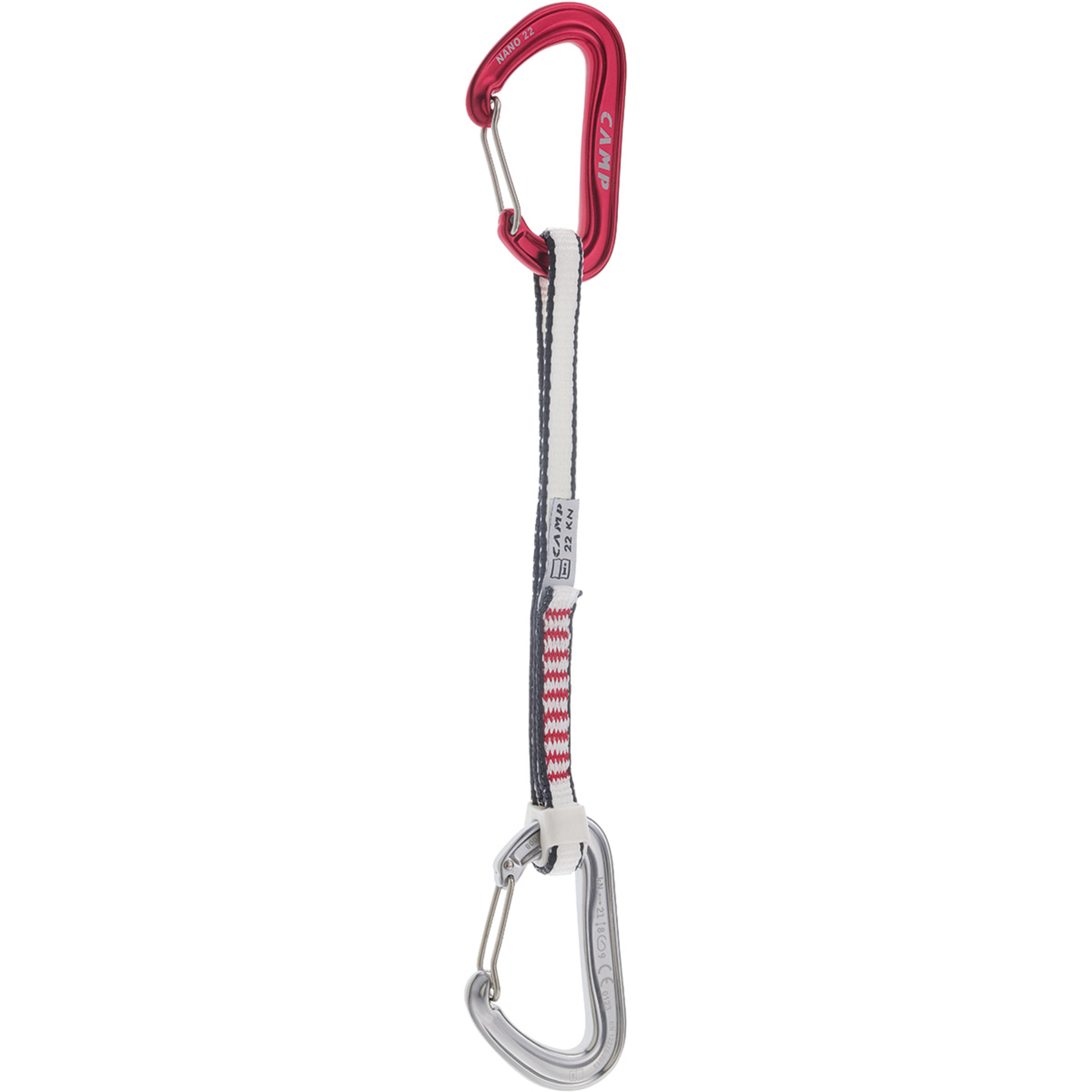 Camp Nano 22 KS Expresse Express-Sets rot Größe 18cm Alpinklettern