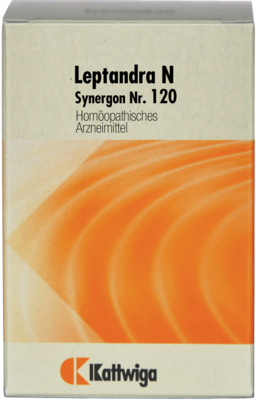 Kattwiga Arzneimittel GmbH SYNERGON KOMPLEX 120 Leptandra N Tabletten 200 St 03634277