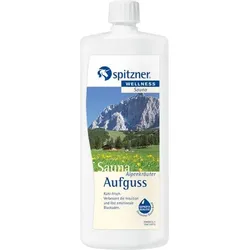 SPITZNER Saunaaufguss Alpenkräuter Wellness 1000 ml
