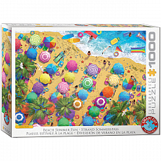 eurographics Puzzle - Strand Sommer Spaß - 1000 Teile 301152