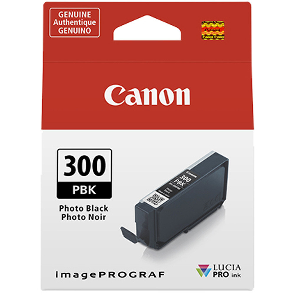 Canon PFI-300 PBK Photo Black Inkt