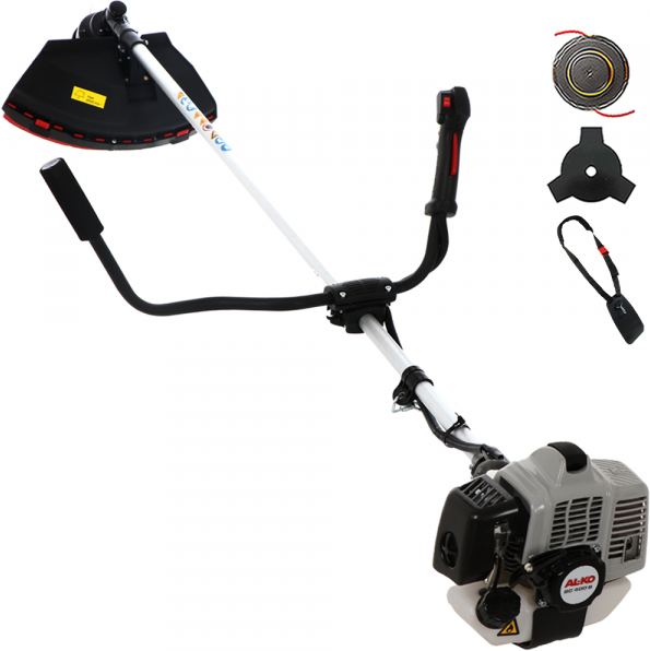AL-KO BC 400 B - Benzin-Motorsense - 40 cc - 2-Takt - doppelter Fahrradgriff