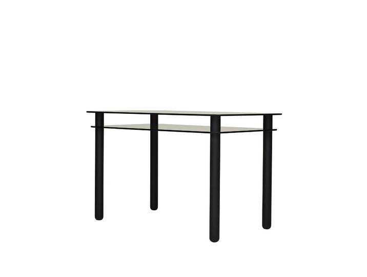 Fogia Big Sur Schreibtisch braun, schwarz gebeizte Eiche